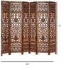 Kalash Plant  White Wood Divider Panel