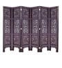 Oriental Brown Wood Divider Panel