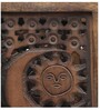 Sun & Moon Brown Wood Divider Panel