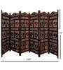 Sun & Moon Brown Wood Divider Panel