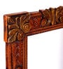 Engineered Wood Copper Finish Hand carved (Handpainted) Jharokha