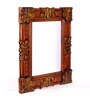 Engineered Wood Copper Finish Hand carved (Handpainted) Jharokha