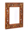 Engineered Wood Copper Finish Hand carved (Handpainted) Jharokha