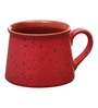Handcrafted 200ml Red Ceramic (Set of 6) Tea Cups