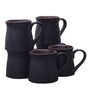 HandCrafted 200ml Purple (Set of 6) Ceramic Tea Cups