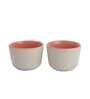 Handcrafted 280ml Cream Ceramic (Set of 2) Dinner Bowl