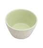 Handcrafted 900ml White & Green Ceramic (Set of 2) Serving Bowl