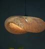 Handcrafted Bamboo Pendant Lamp (Beige)
