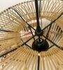 Handcrafted Bamboo Rattan Pendant Lamp (Beige)