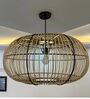 Handcrafted Bamboo Rattan Pendant Lamp (Beige)