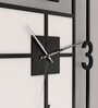 Handcrafted Black Colour MDF Wall Clock