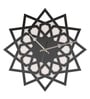 Handcrafted Black Colour MDF Wall Clock