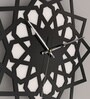 Handcrafted Black Colour MDF Wall Clock