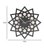 Handcrafted Black Colour MDF Wall Clock