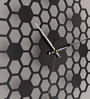Bois Handcrafted Black MDF Wall Clock