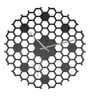 Bois Handcrafted Black MDF Wall Clock