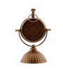 Handcrafted Golden Brass Table Clock
