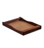 Handcrafted Brown Mango Wood Serving Tray