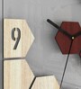 Brown MDF Handcrafted Novelty Wall Clock