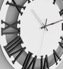 Element Handcrafted Brown Colour MDF Wall Clock