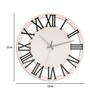 Element Handcrafted Brown Colour MDF Wall Clock
