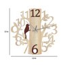 Handcrafted Brown Colour MDF Wall Clock