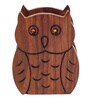 Handcrafted Brown Colour Sheesham Wood Tissue Holder