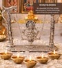 Silver Handcrafted Ganesha Idol on Jhula
