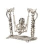 Silver Handcrafted Ganesha Idol on Jhula