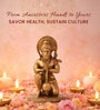 Golden Handcrafted Hanuman Ji Murti