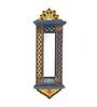 Multicolour Wood Handcrafted Jharokha Wall Mirror