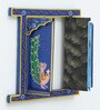 Blue Window Handcrafted Jharokha With Door With Door Wall D cor