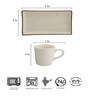 Handcrafted Matt 320ml Multicolour (Set of 3) Ceramic Coffee Mug