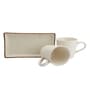 Handcrafted Matt 320ml Multicolour (Set of 3) Ceramic Coffee Mug