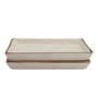 Handcrafted Matte Rectangle White 8 Inch Ceramic (Set of 2) Appetizer Platter