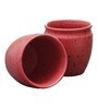 Handcrafted Matte 200ml Pink Ceramic (Set of 6) Tea Khullad
