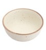 Handcrafted Matte 260ml White Ceramic (Set of 6) Dinner Bowl