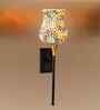 Handcrafted Mosaic Glass Wall Lamp   Premium Metal Base | Suitable for Bedrooms, Living Rooms & Dining Rooms