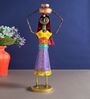 Wrought Iron Handcrafted Multicolour Figurine