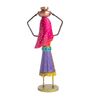 Wrought Iron Handcrafted Multicolour Figurine