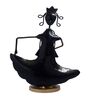 Handcrafted Musician Lady Multicolour Colour Wrought Iron Figurine
