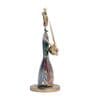 Handcrafted Musician Lady Multicolour Colour Wrought Iron Figurine
