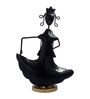 Handcrafted Musician Lady Multicolour Colour Wrought Iron Figurine