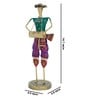 Iron Handcrafted Musicians Multicolour Figurine