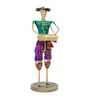 Iron Handcrafted Musicians Multicolour Figurine