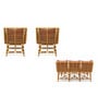 Handcrafted Natural Rattan 3+1+1 Seater Sofa Set Handcrafted Natural Rattan 3+1+1 Seater Sofa Set