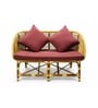 Natural Rattan Handcrafted 2 Seater Sofa Natural Rattan Handcrafted 2 Seater Sofa