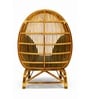 Handcrafted Rattan Egg Chair 1 Seater In Natural Brown Finish Handcrafted Rattan Egg Chair 1 Seater In Natural Brown Finish
