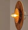 Handcrafted Rattan Wall Sconce (Beige)