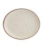 Handcrafted Ribbed (Set of 6) Ceramic Quarter Plate